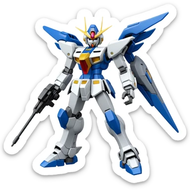 GUNDAM GUNPLA WING sticker