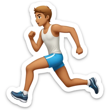 running sticker