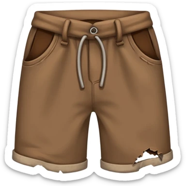 Peasant rags clothes sticker