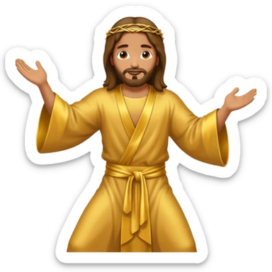 Jesus Twerking sticker