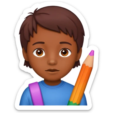 child art picture sticker