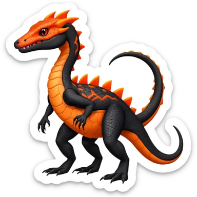 Salandit-Salazzle-hybrid-fusion (full body) sticker