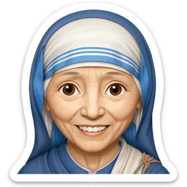 Mother Teresa sticker