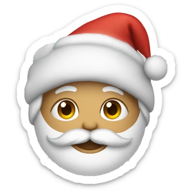 cute christmas emoji sticker
