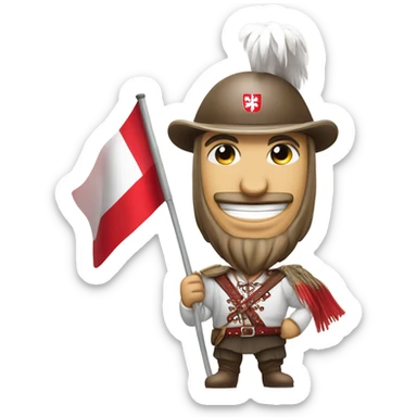 A polish patriot sticker