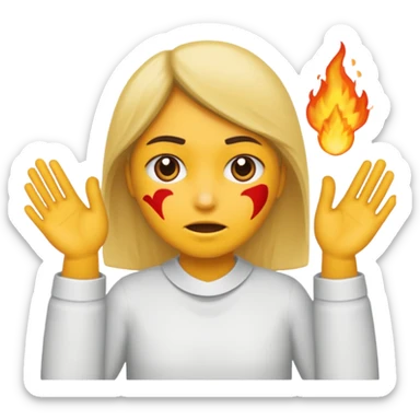 Je veux un emoji représentant adolf Hitler faisait un salut nazi sticker