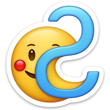 Make an emoji that has the number 67 on it sticker