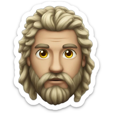 magni nordic god sticker