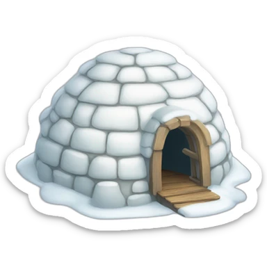 igloo clow sticker