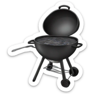 Charcoal Grill sticker