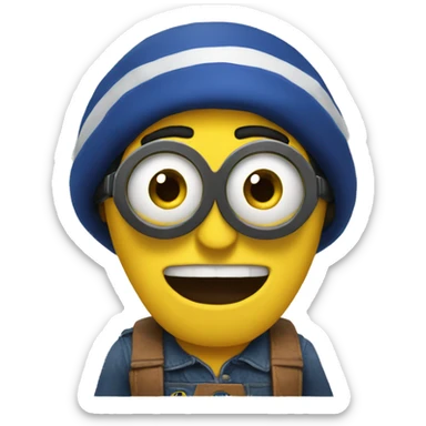 Minion Dominicana  sticker