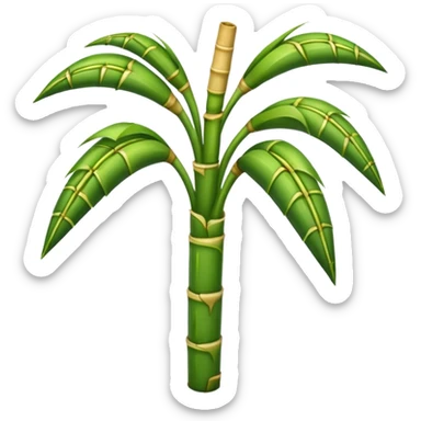 Sugarcane sticker