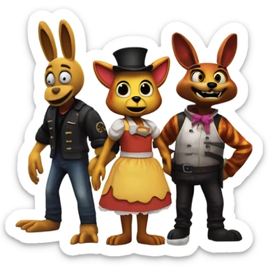 Five nights at freddy’s sticker