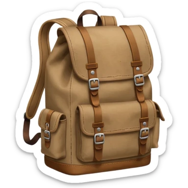 Backpack torn sticker