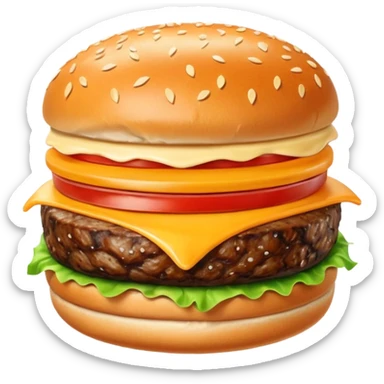 Wagyu Beef Burger sticker