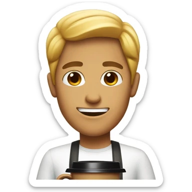 Do you want coffee? sticker