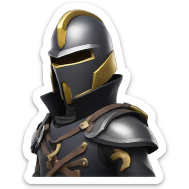Chevalier noir fortnite sticker