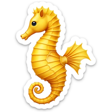 seahorse emoji sticker