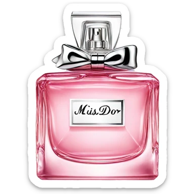 Miss dior perfume sticker