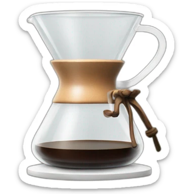 Barista chemex sticker