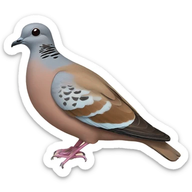 Zenaida Dove  sticker
