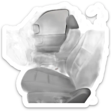 Inside of a 2003 Toyota Tacoma SR5 sticker