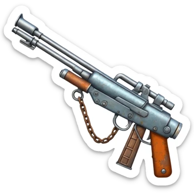 harpoon gun sticker