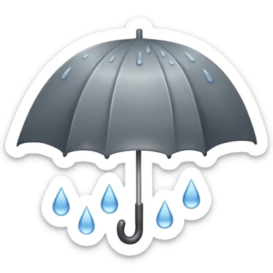 Rain in Uk sticker