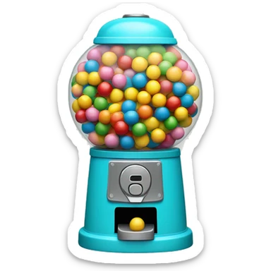 gumball machine sticker