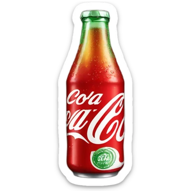 Canette de coca cola sticker