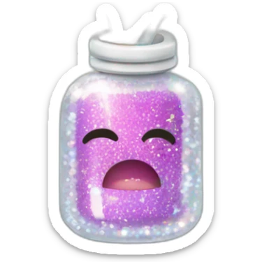 vaccine full of sparkles sticker