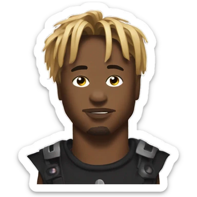 Juice Wrld iron man sticker