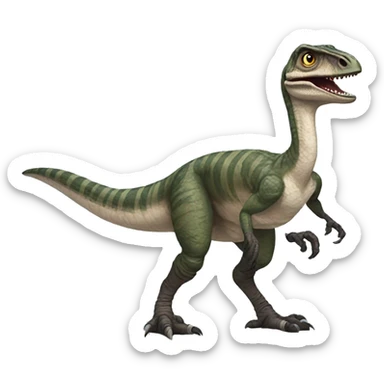 velociraptor sticker