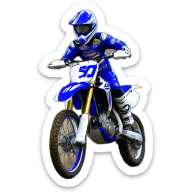 250 yz sticker