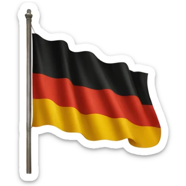 german flag 1945 sticker