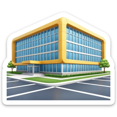 3d extra big school sticker