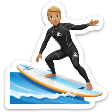 Windsurfer sticker