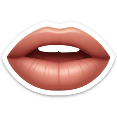 Botox big lips sticker