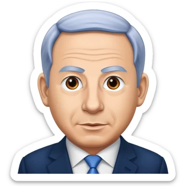 Benjamin netanyahu sticker