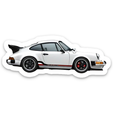Porche 911rs sticker