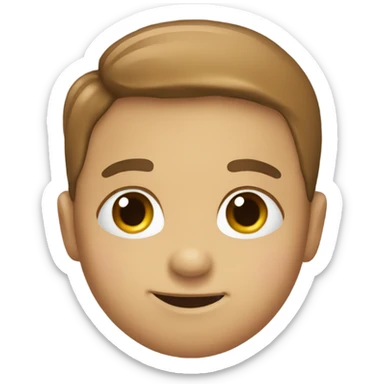 Kinder head  sticker