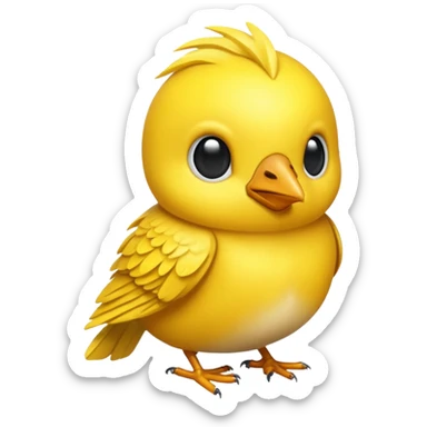 Cosmic canary sticker