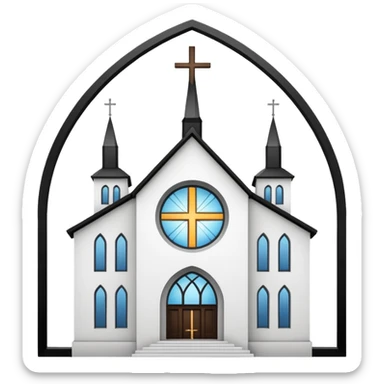 morden church sticker