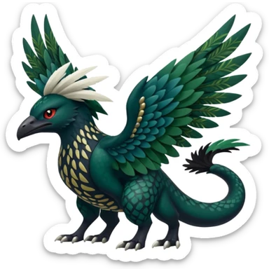  exotic Fakémon-Pokémon-Nargacuga-Vernid-creature sticker