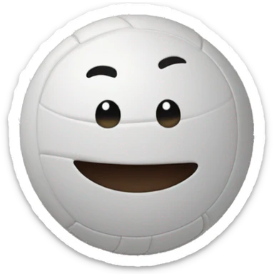 balon de voley sticker