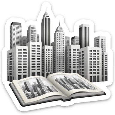 a pencil drawing in a notebook  sticker