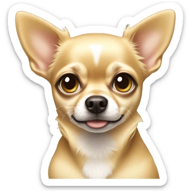 Blonde Chihuahua sticker