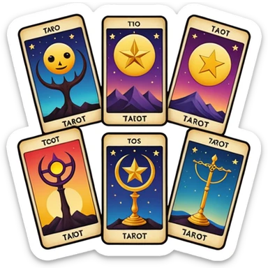 Tarot Cards sticker