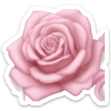 Cœur pastel rose sticker