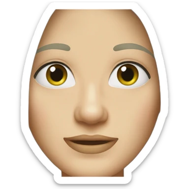 28 old women, white skin, long straight blond hair, green eyes, red shirt in a gray jacket sticker